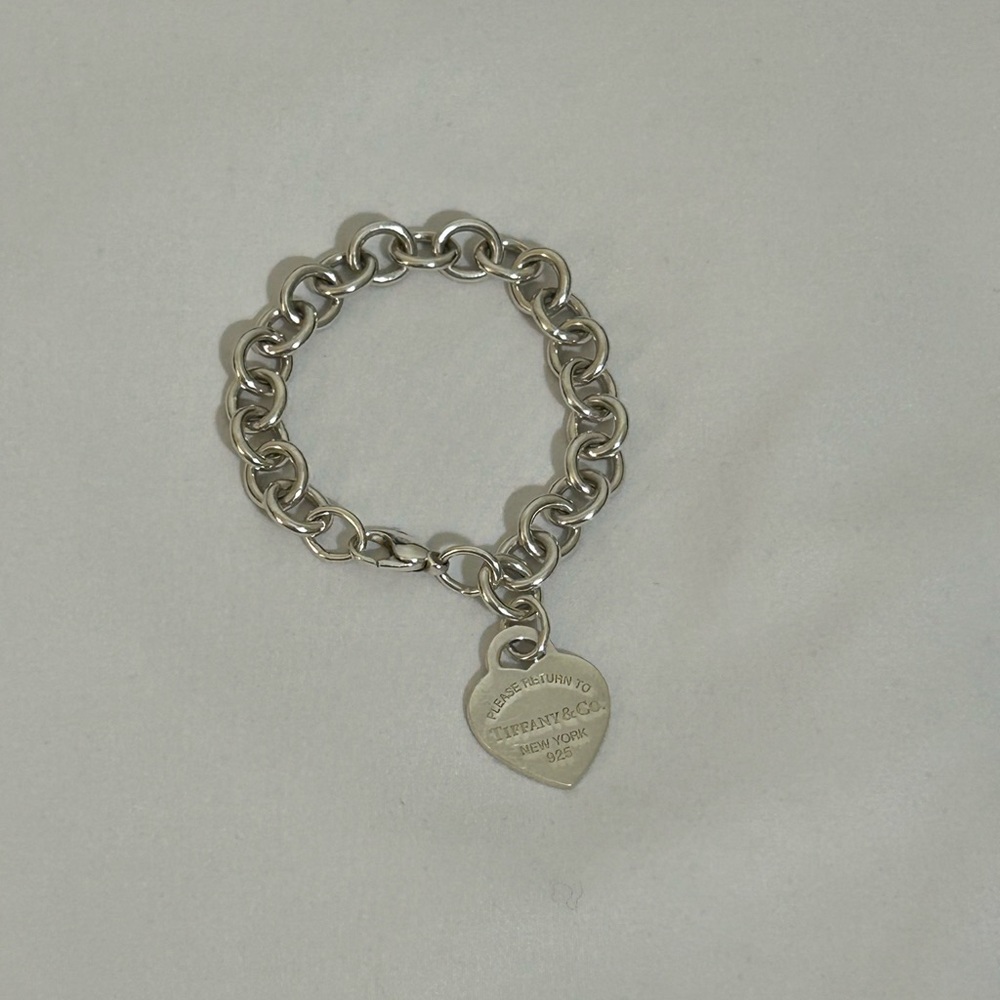Tiffany & Co. Return to Tiffany Heart Tag Charm Bracelet